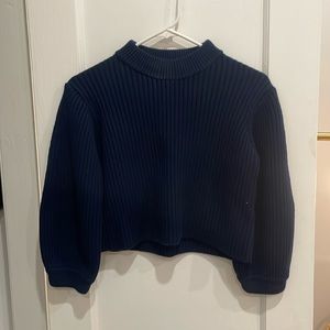 Tibi Cropped Sweater